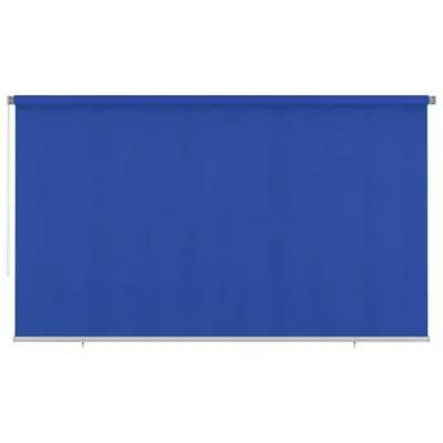 vidaXL Jaluzea rulantă de exterior 405 (l) x 230 (î) cm, albastru, HDPE