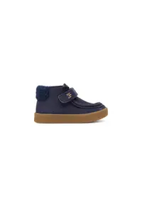 Ghete pentru fete - 305467744 - piele naturala - bleumarin
