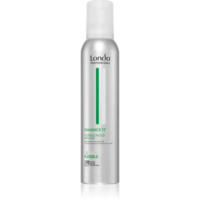 Londa Professional Enhance it Flexible Hold Mousse spumă de păr pentru volum 200 ml