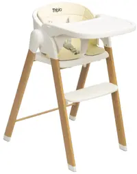 Scaun înalt 3 in 1 Caretero - Triplo, Beige