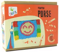 Set creativ Andreu toys - Portofel cu pompoane