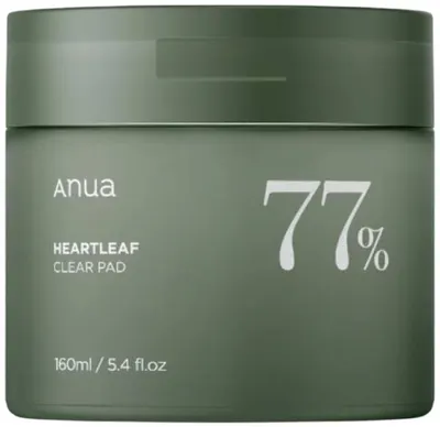 Anua Heartleaf Tampoane exfoliante pentru față 77%, 70 buc