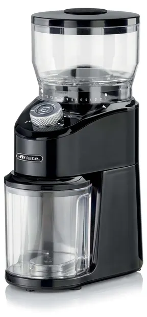 Râșniță de cafea Ariete - 3023, 200W, 200 g, 14 niveluri de măcinare, neagră