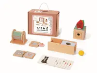 Set 6 jocuri educative tip Montessori, 7 - 12 luni