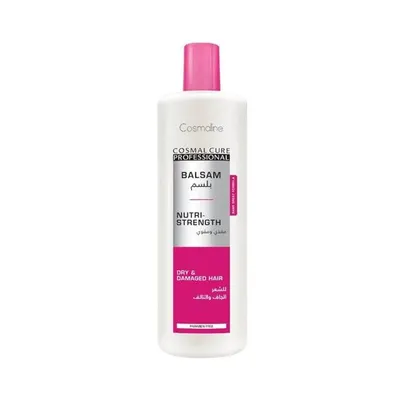 Balsam Professional Cosmaline, Nutri Strength, 500 ml pentru par uscat si deteriorat Engros