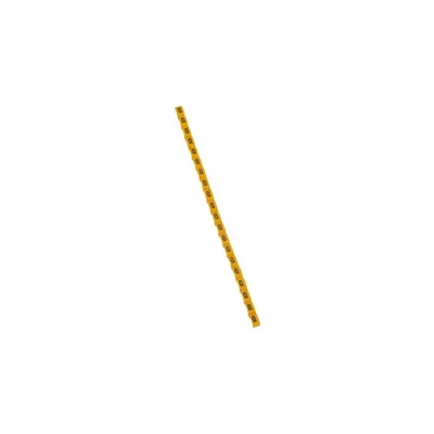 Eticheta Duplix - negru capital letter on yellow backgrotund - ''Q''