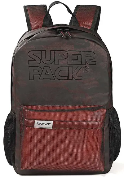 Ghiozdan școlar școlar S. Cool Super Pack - Fashion Red, cu 1 compartiment