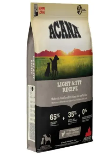 Acana Dog Hertitage Light &amp; Fit Pasare 2 kg