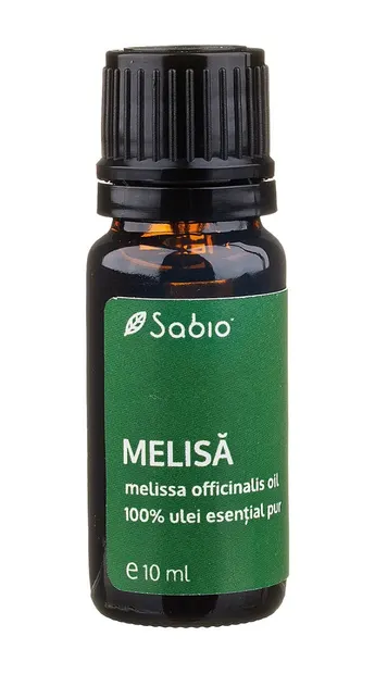 Ulei esential pur Melissa (melissa officinalis), 10ml, Sabio