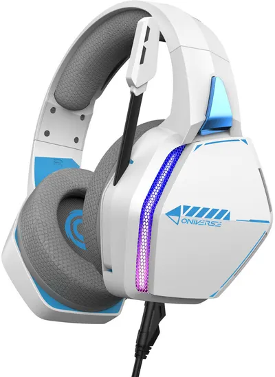Căști gaming Oniverse - Nebula, Artic White