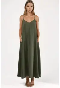 Rochie Kaki - Kaki