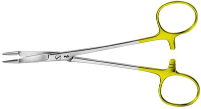 Portac Hegar-Olsen, insertii tungsten, drept, lungime 145 mm