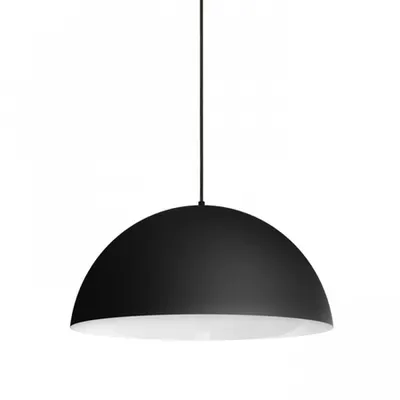 MONROE 50 Corp de iluminat suspendat mat negru/alb 230V E27 42W