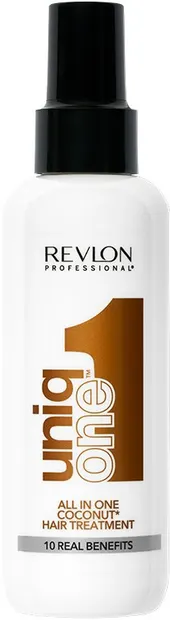Revlon Professional Uniq One Mască spray 10 în 1, nucă de cocos, 150 ml