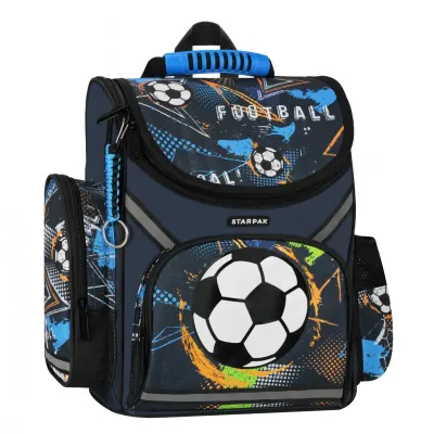 Ghiozdan pentru scoala cu un compartiment, Starpak, Football