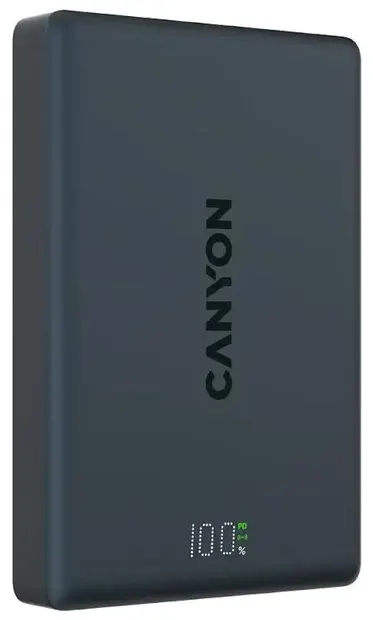 Baterie portabilă Canyon - OnPower 511, 10000 mAh, MagSafe, neagră
