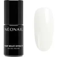 NEONAIL Top Milky Effect lac gel de unghii pentru acoperirea superioară culoare Creamy 7.2 ml
