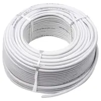 Cablu Electric Simplu Alb, 3 x 2.5 x 100 m, Clasa de Protectie A++