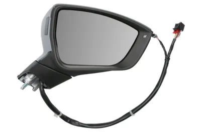 Oglinda laterala dreapta electric, convex, cu incalzire, asistenta banda, grund, cu memorie, rabatare electrica, semnalizator potrivit CUPRA ATECA; SEAT ATECA 04.16