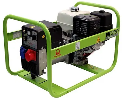 Generator de curent si sudura W 220 TDC, 5,5kW - Pramac
