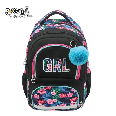 Ghiozdan compartiment laptop, grl, 42x31x16 cm, S-COOL