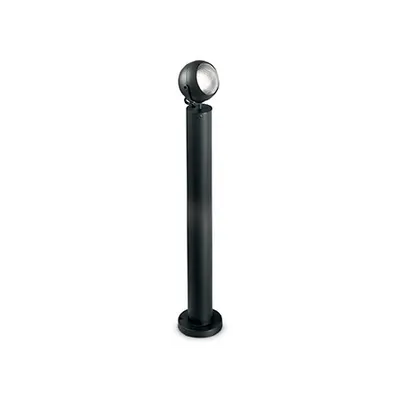 Stalp de gradina Zenith Mare 1 bec LED, dulie GU10, D:135 mm, H:800 mm, Negru