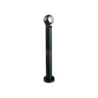 Stalp de gradina Zenith Mare 1 bec LED, dulie GU10, D:135 mm, H:800 mm, Negru