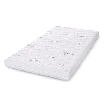 Saltea pentru patut 120x60x10 cm Lorelli Holiday Green Giraffe compozitie cocos spuma cocos