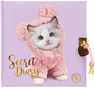 Jurnal secret cu lacăt Studio Pets - Kitty Mousy