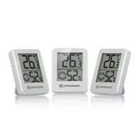 Set 3 statii meteo Bresser 7000010GYE000, termometru, higrometru