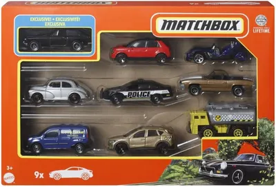 Set de mașinuțe Matchbox - MBX GT Coupe 1971, 9 buc