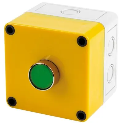 Buton de mentinere/anulare stingere incendiu C-TEC EP215 montare pe doza simpla, IP66