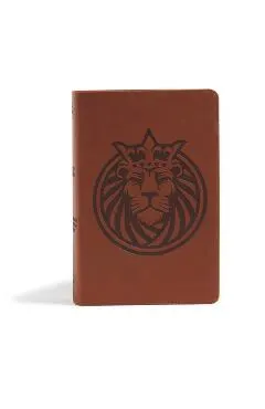 CSB Kids Bible, Lion Leathertouch
