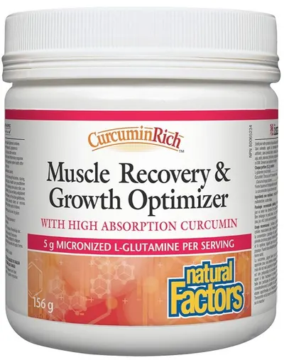 CurcuminRich Muscle Recovery & Growth Optimizer, 156 g, Natural Factors