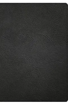 NASB Super Giant Print Reference Bible, Black Genuine Leather, Indexed