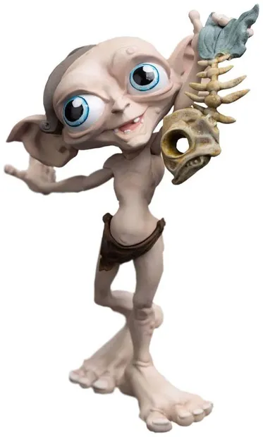 Statuetă Weta Movies: The Lord of the Rings - Smeagol (Mini Epics), 11 cm