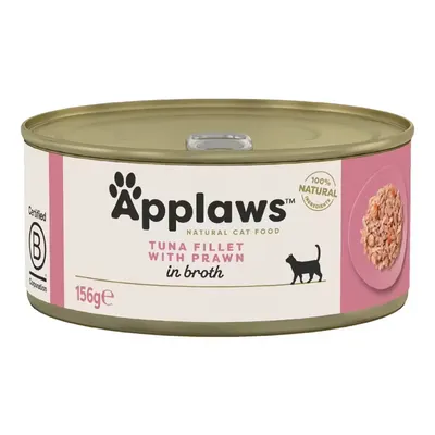 Applaws Tuna Fillet with Prawn, conserva, 156 g