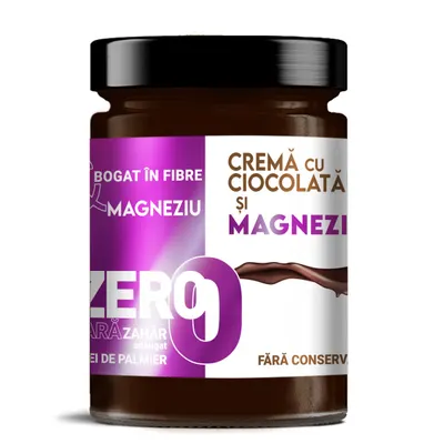 Crema cu ciocolata si magneziu, 350g, Artisan Vita