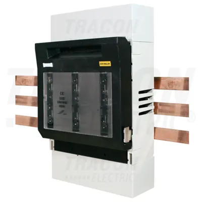 Separator cu sig. MPR, pe bare,intrare superioară de cablun500/690V AC, 220/400V DC, max.250A, 3P, 1, 60mm