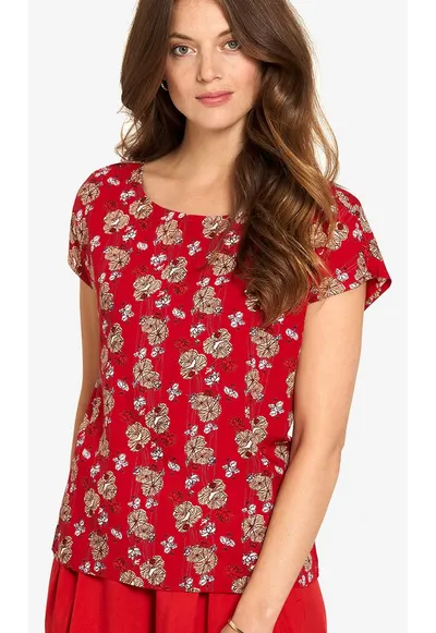 Tricou cu imprimeu floral