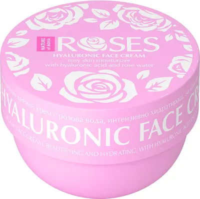 Nature of Agiva Roses Crema intens hidratantă pentru față, 75 ml