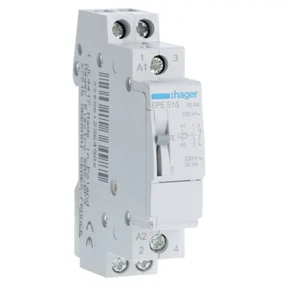 Teleruptor 230V/16A, 1NI/1ND Hager EPE515