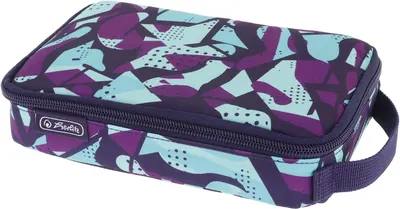 Penar școlar Herlitz 2Go - Camo Purple
