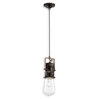 Lustra, lampa suspendata RETRO URBAN FINISH VIN - VINTAGE NERO C1740