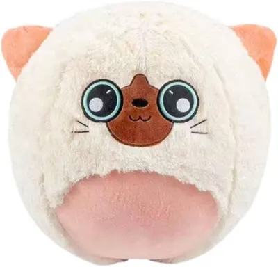 Minge gonflabilă de pluș Lean Toys - Pisoi, 50 cm