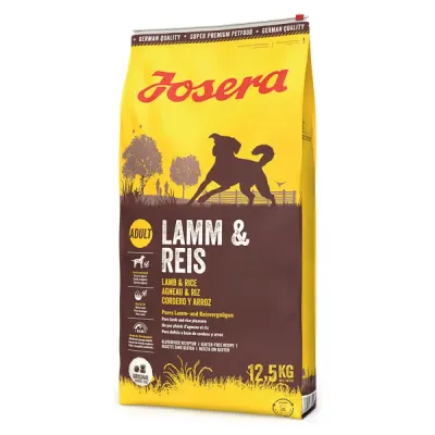 Josera Lamb & Rice, hrana uscata pentru caini, 12,5 kg 12.5kg