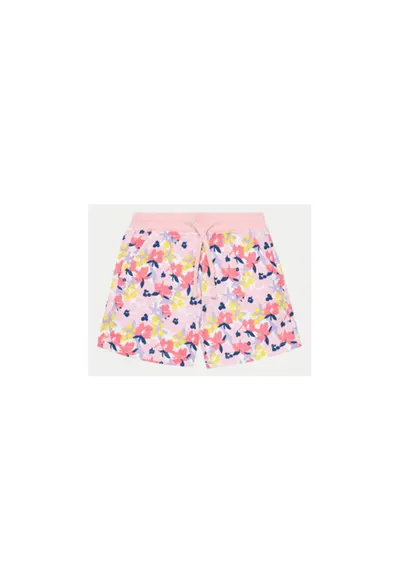 Pantaloni scurti fete - 303834074 - Bumbac - Roz - Roz