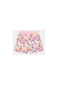Pantaloni scurti fete - 303834074 - Bumbac - Roz - Roz