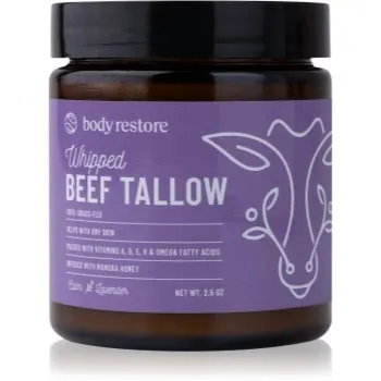 Body Restore Whipped Beef Tallow Balm Lavender crema de corp nutritiva