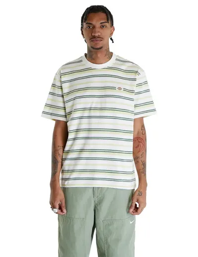 Tricou Dickies Glad Spring dungi albe